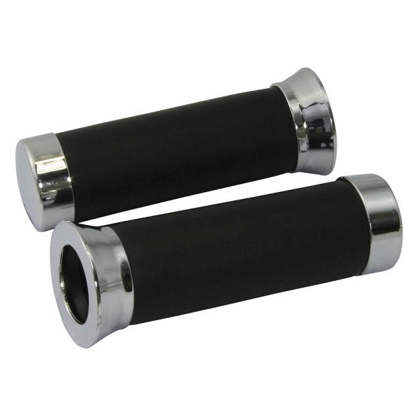 Bike It Bike it grips foam and chrome 25mm